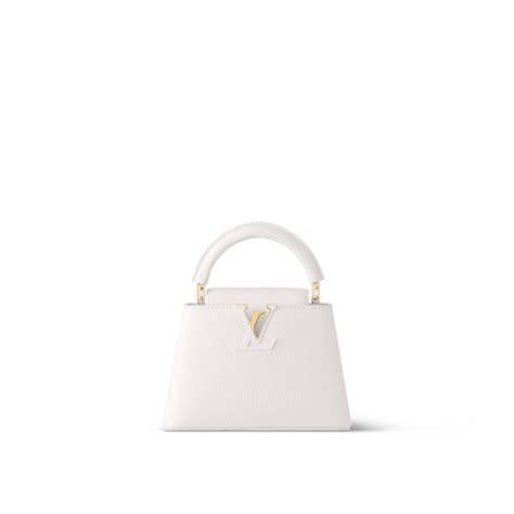 lv capu|Capucines Structured Crossbody Satchels, Leather.